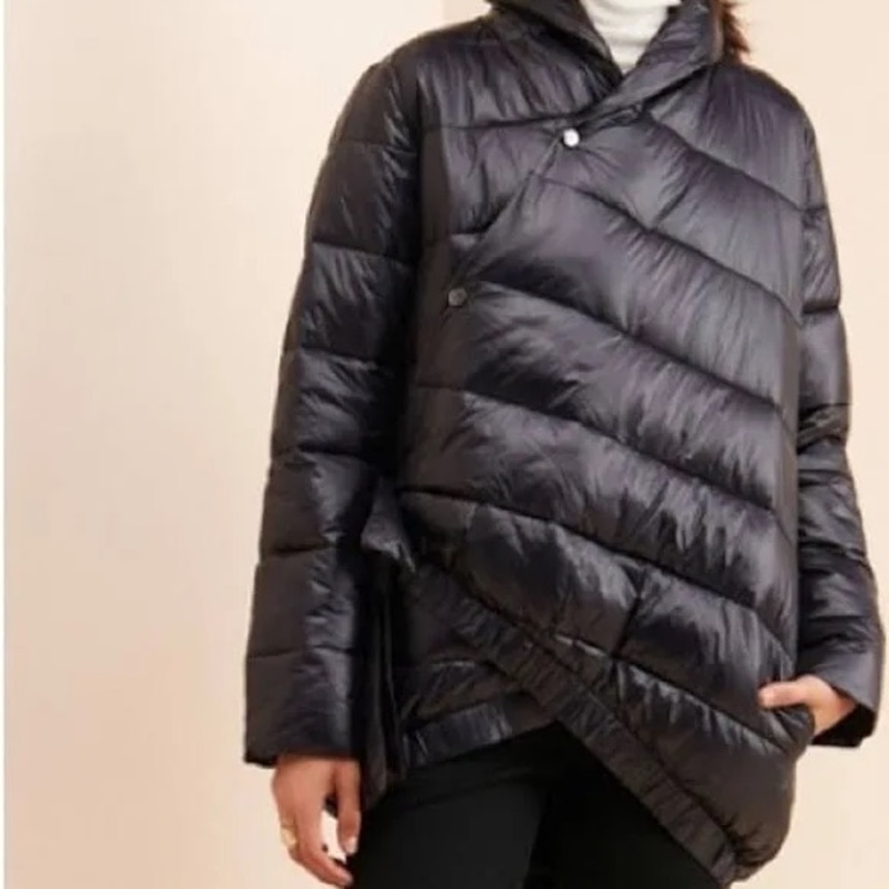 Universal Standard Black Puffer Jacket